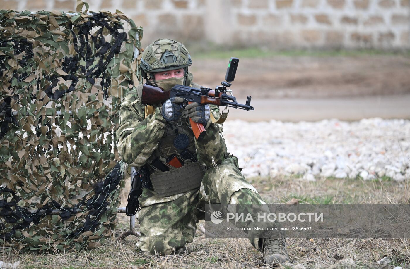 Учения подразделений территориальной обороны "Барс-Крым"