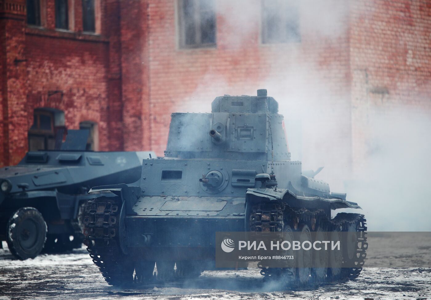 Историческая реконструкция, посвященная 82-й годовщине Сталинградской Победы