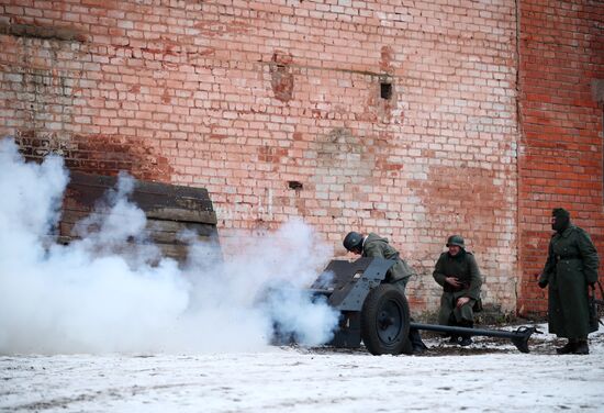 Историческая реконструкция, посвященная 82-й годовщине Сталинградской Победы