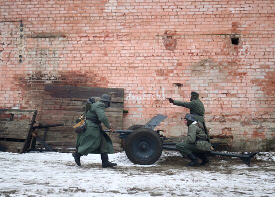 Историческая реконструкция, посвященная 82-й годовщине Сталинградской Победы