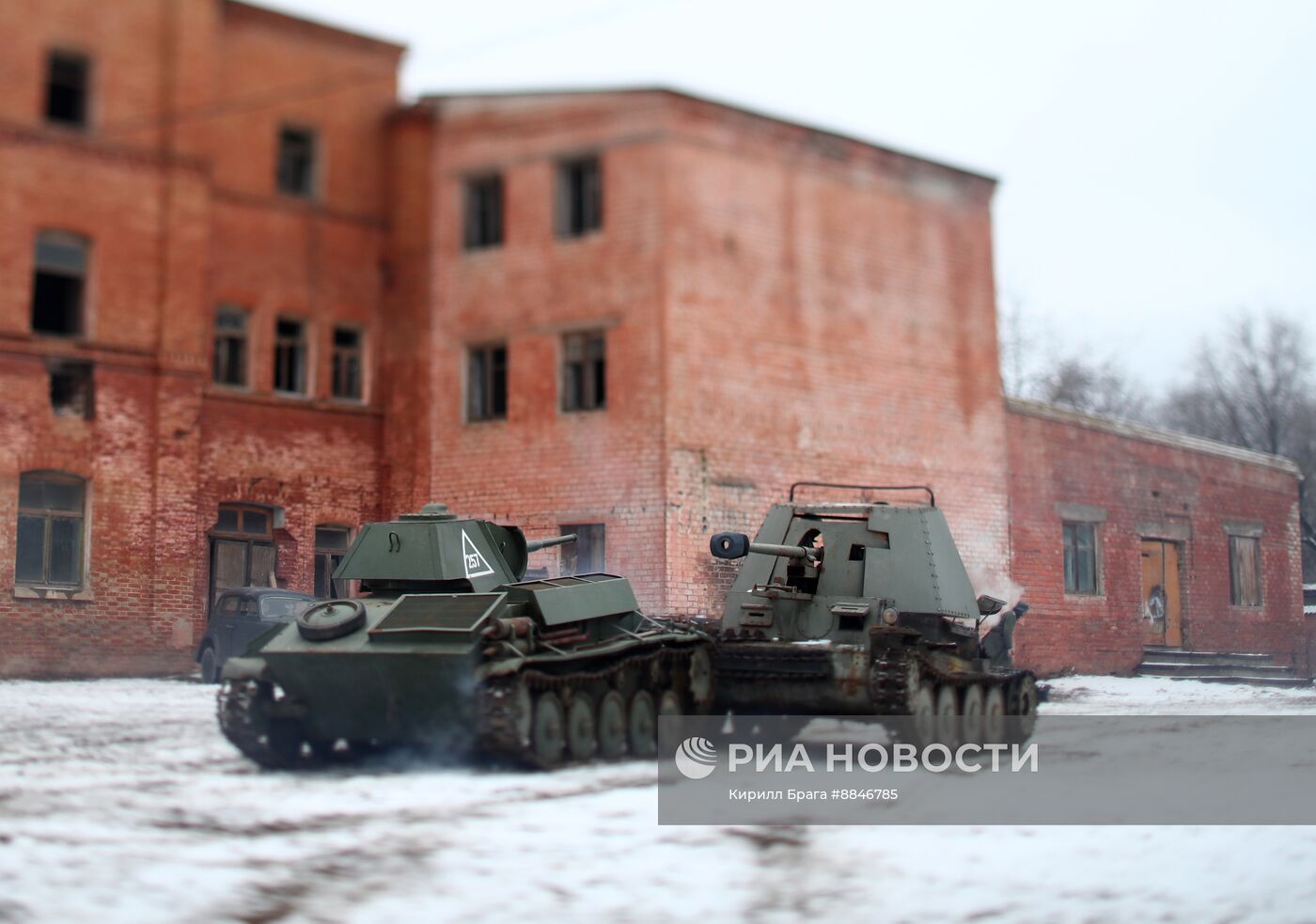 Историческая реконструкция, посвященная 82-й годовщине Сталинградской Победы