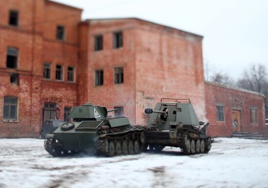 Историческая реконструкция, посвященная 82-й годовщине Сталинградской Победы