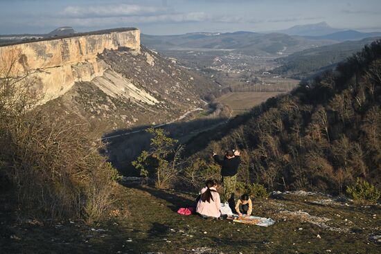 Теплая погода в Крыму 