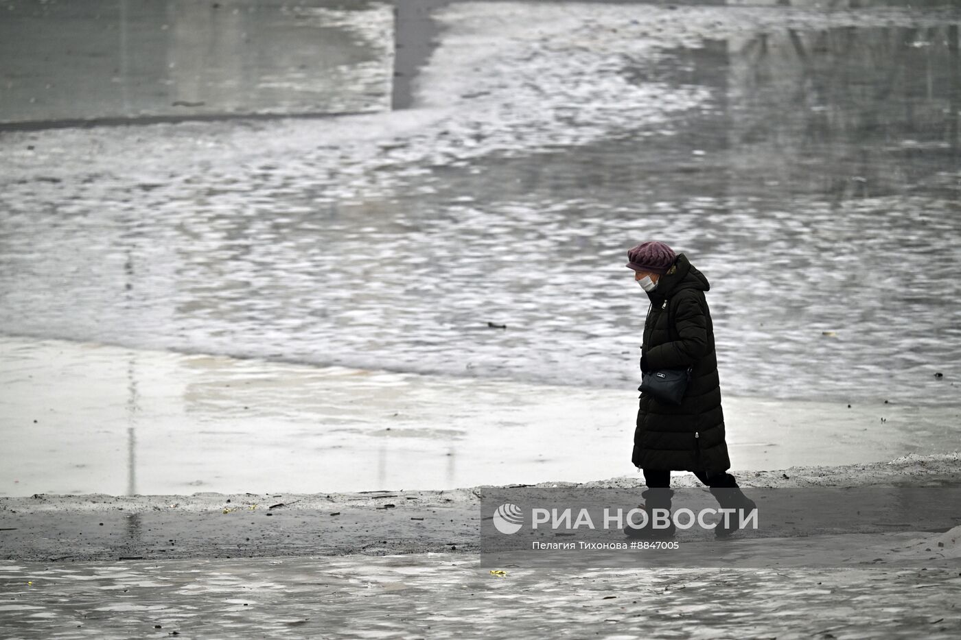Теплая погода в Москве