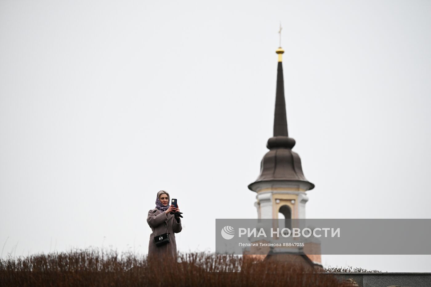 Теплая погода в Москве