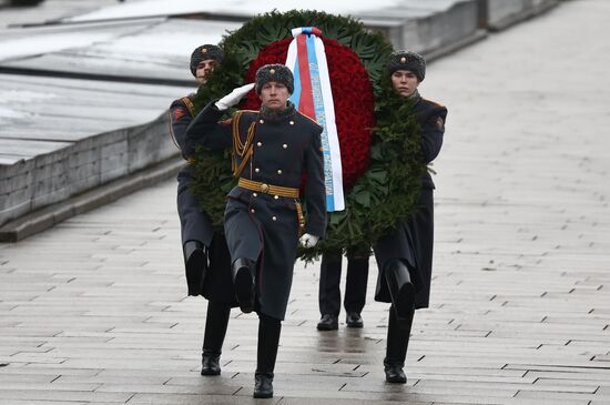 Президент Владимир Путин принял участие в мероприятиях в честь 81-й годовщины освобождения Ленинграда от фашистской блокады