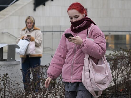 Теплая погода в Москве