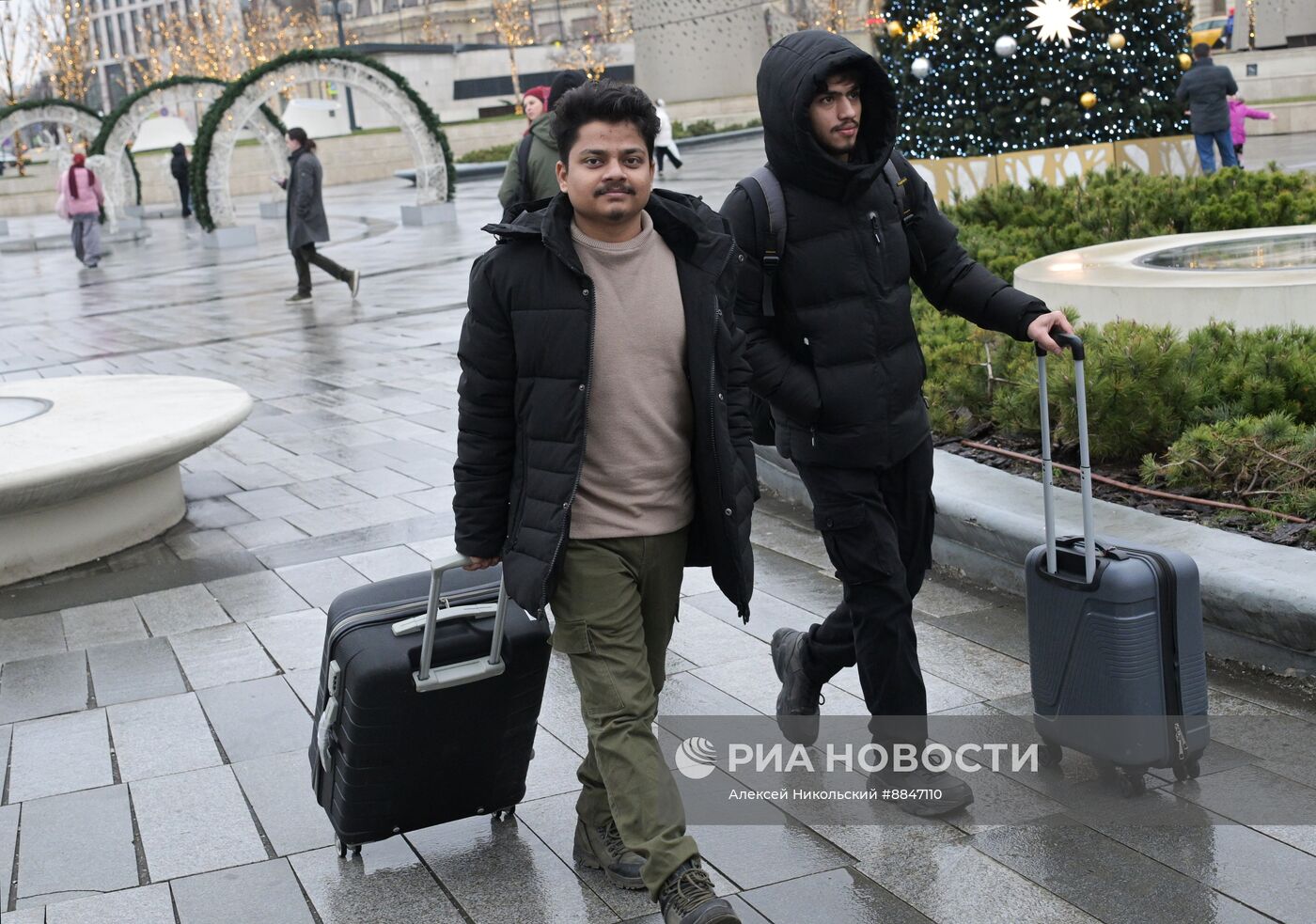 Теплая погода в Москве