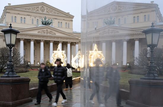 Теплая погода в Москве