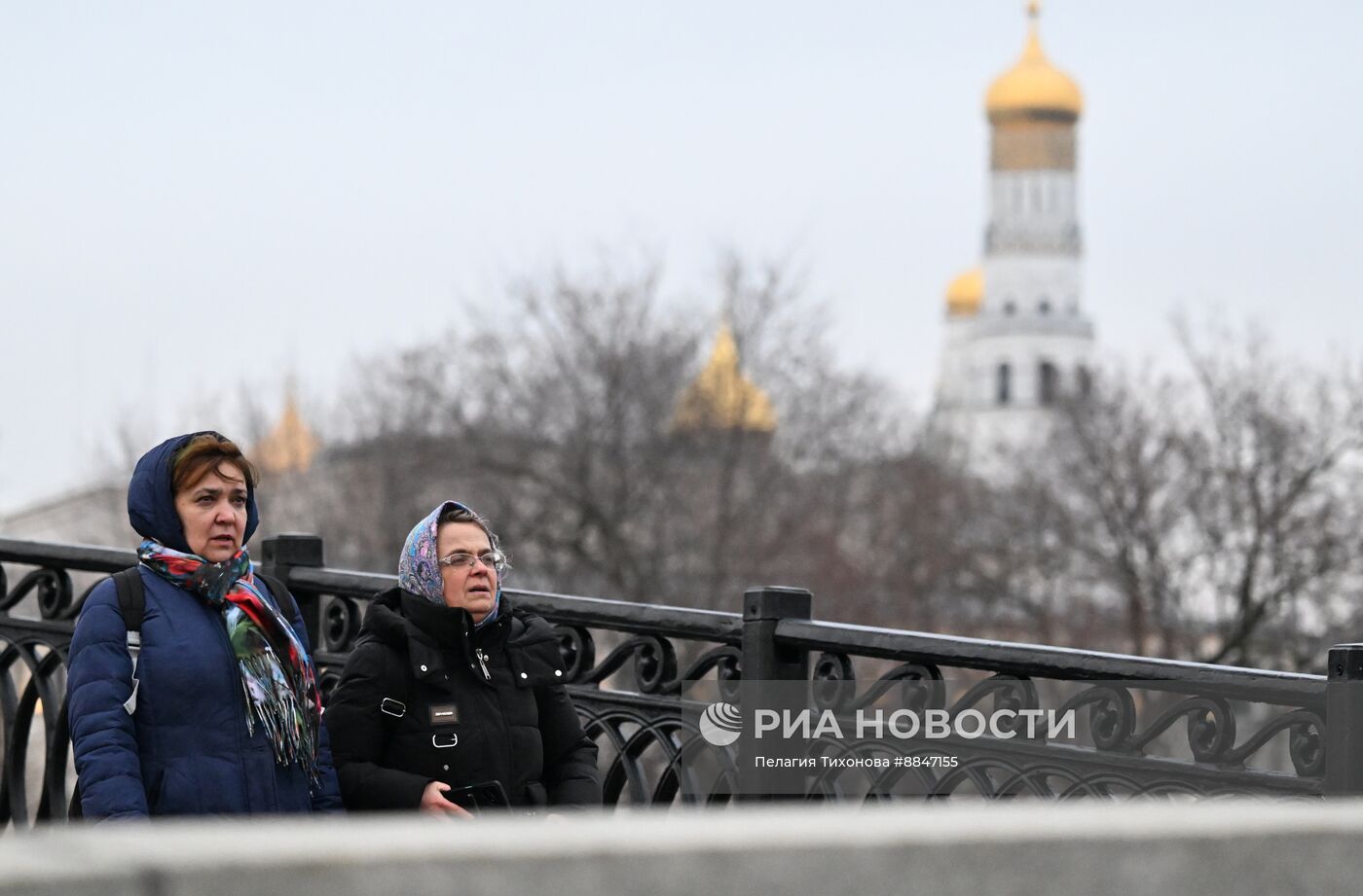 Теплая погода в Москве
