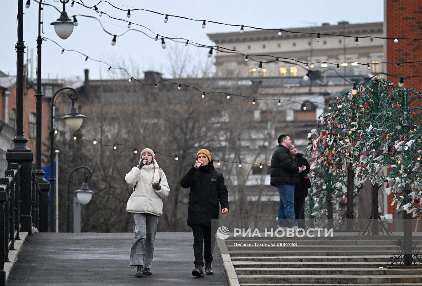 Теплая погода в Москве