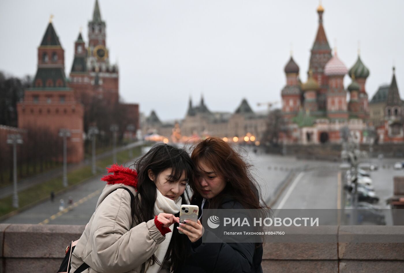Теплая погода в Москве