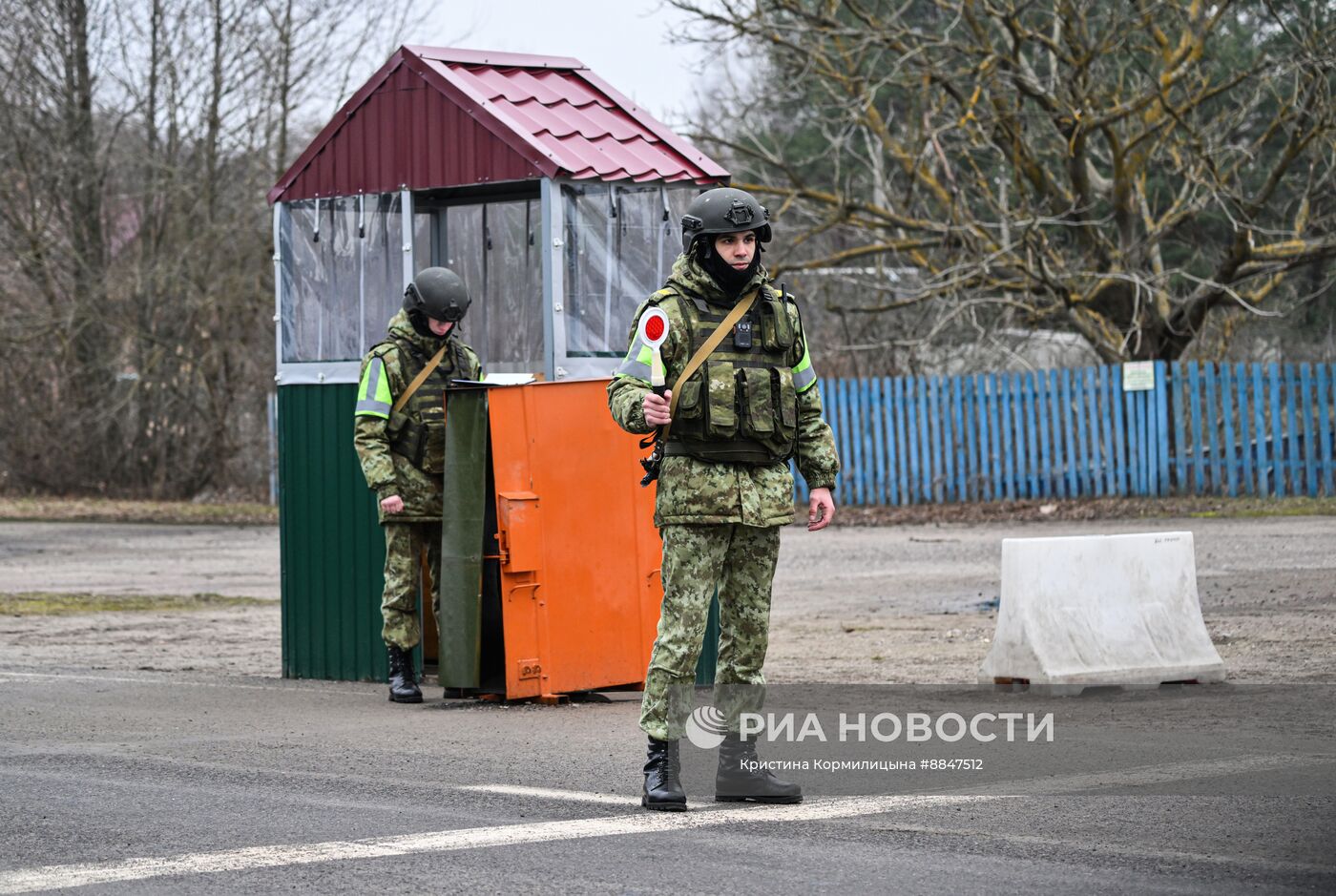 Обстановка на белорусско-украинской границе