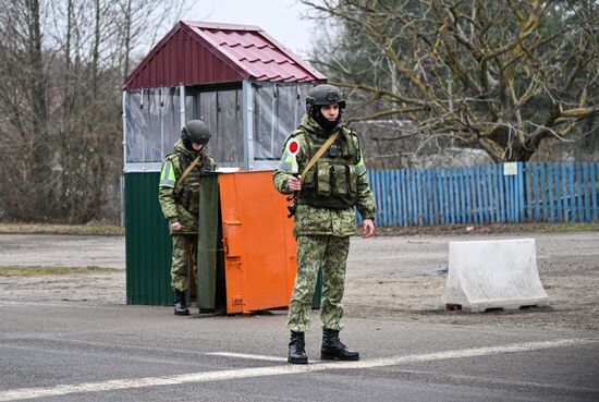 Обстановка на белорусско-украинской границе