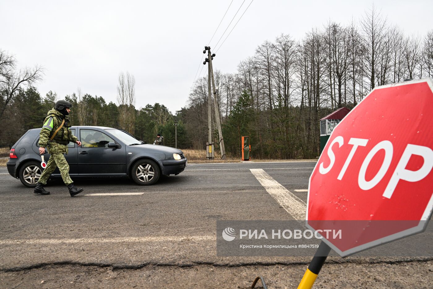 Обстановка на белорусско-украинской границе