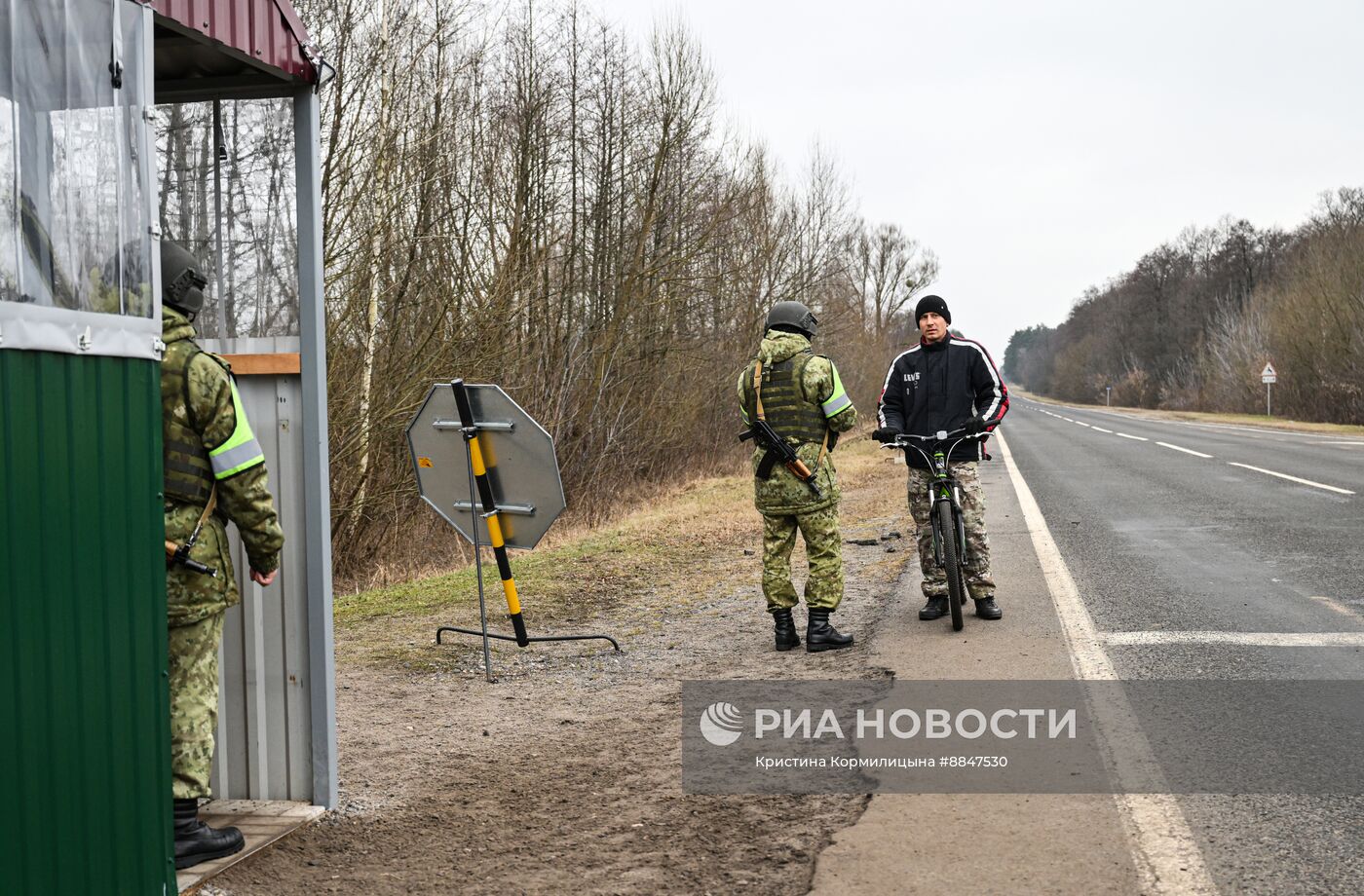 Обстановка на белорусско-украинской границе