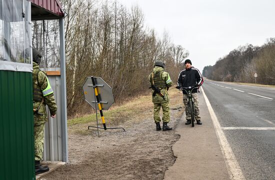 Обстановка на белорусско-украинской границе