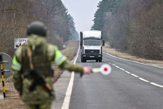 Обстановка на белорусско-украинской границе