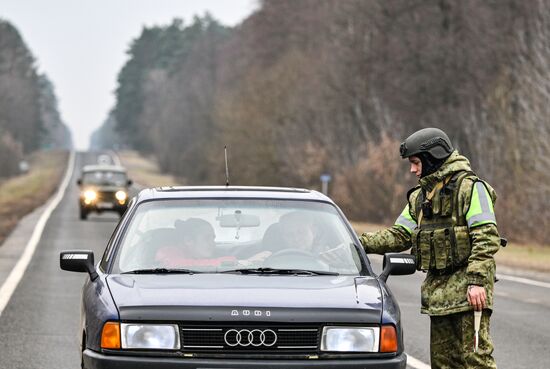 Обстановка на белорусско-украинской границе