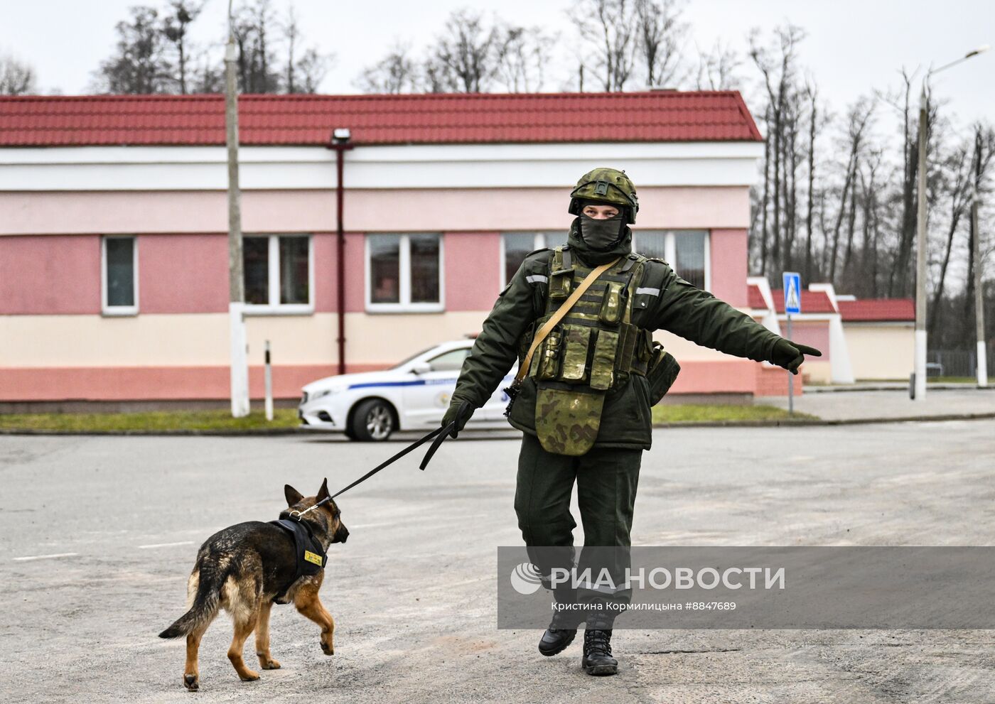 Обстановка на белорусско-украинской границе