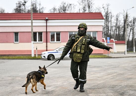 Обстановка на белорусско-украинской границе