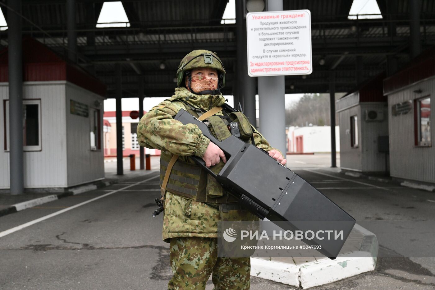 Обстановка на белорусско-украинской границе