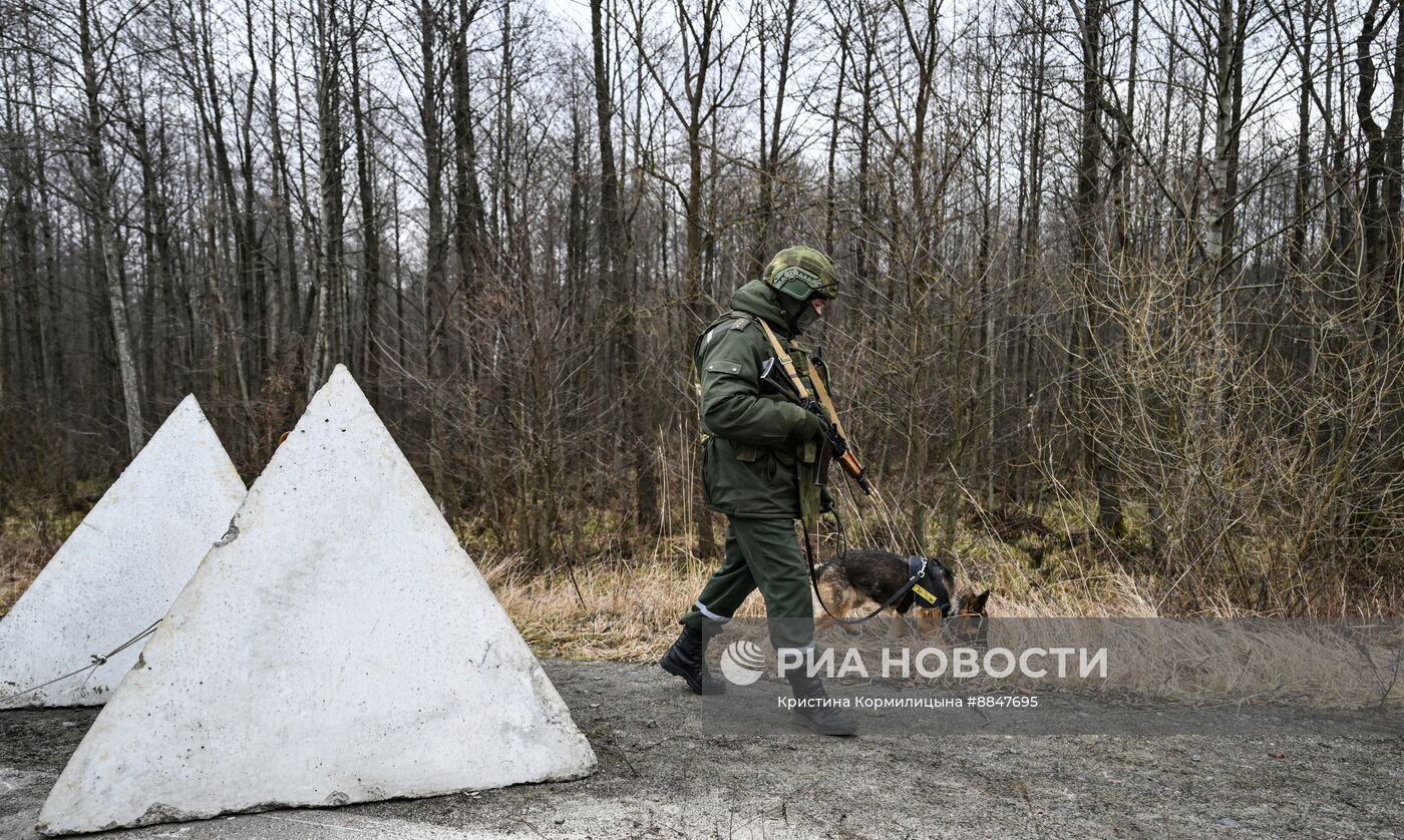 Обстановка на белорусско-украинской границе