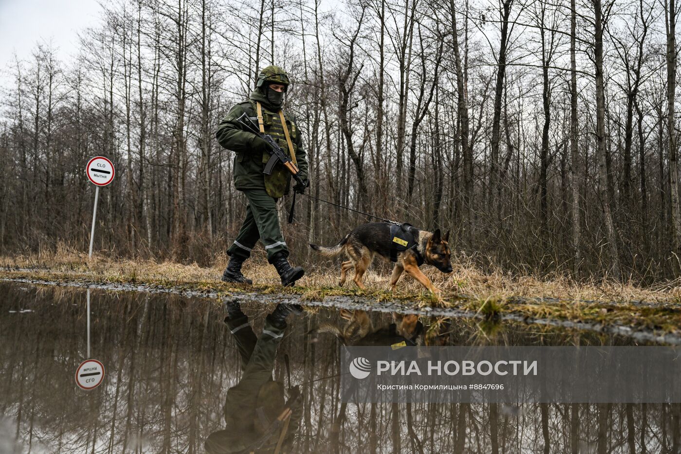 Обстановка на белорусско-украинской границе