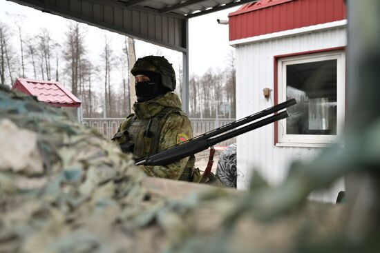 Обстановка на белорусско-украинской границе