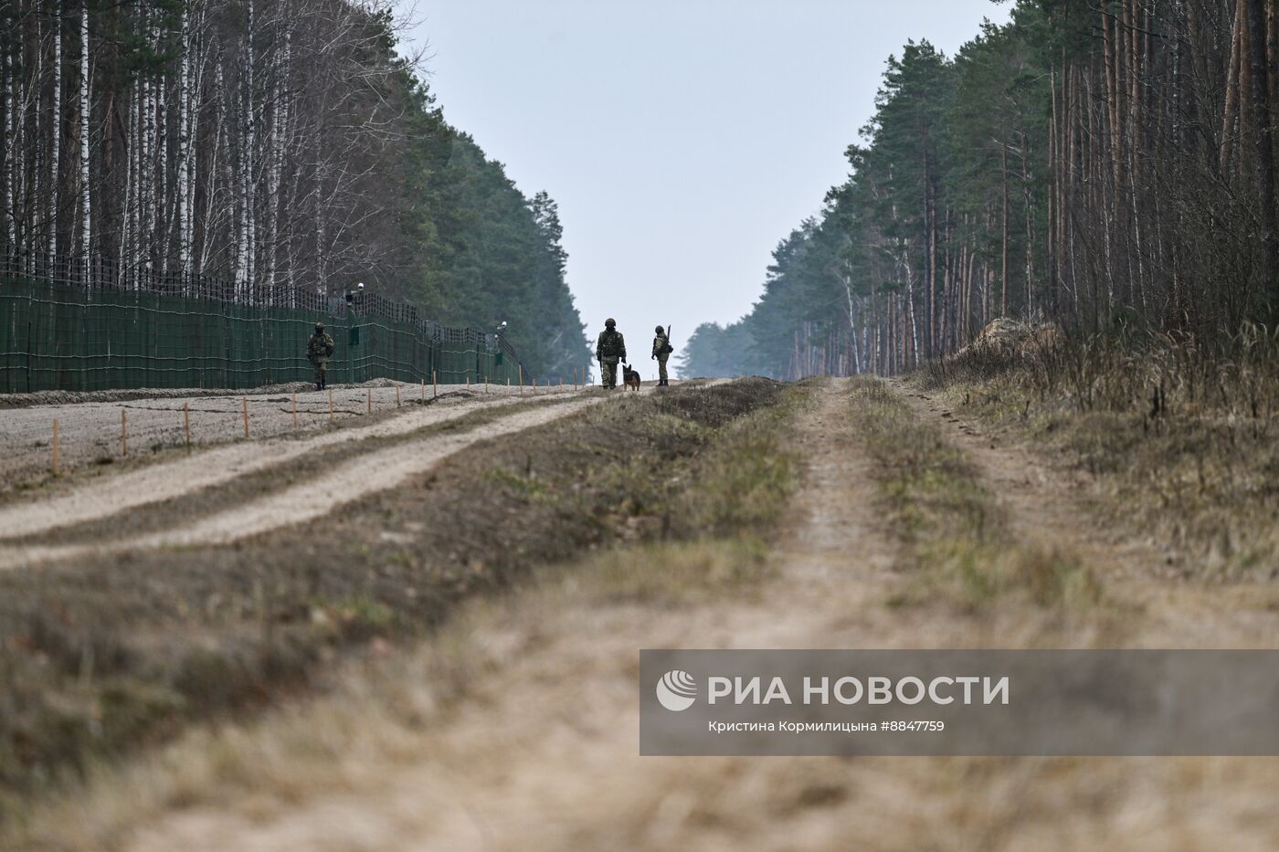 Обстановка на белорусско-украинской границе