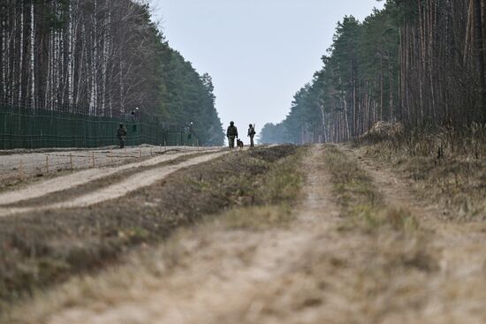 Обстановка на белорусско-украинской границе