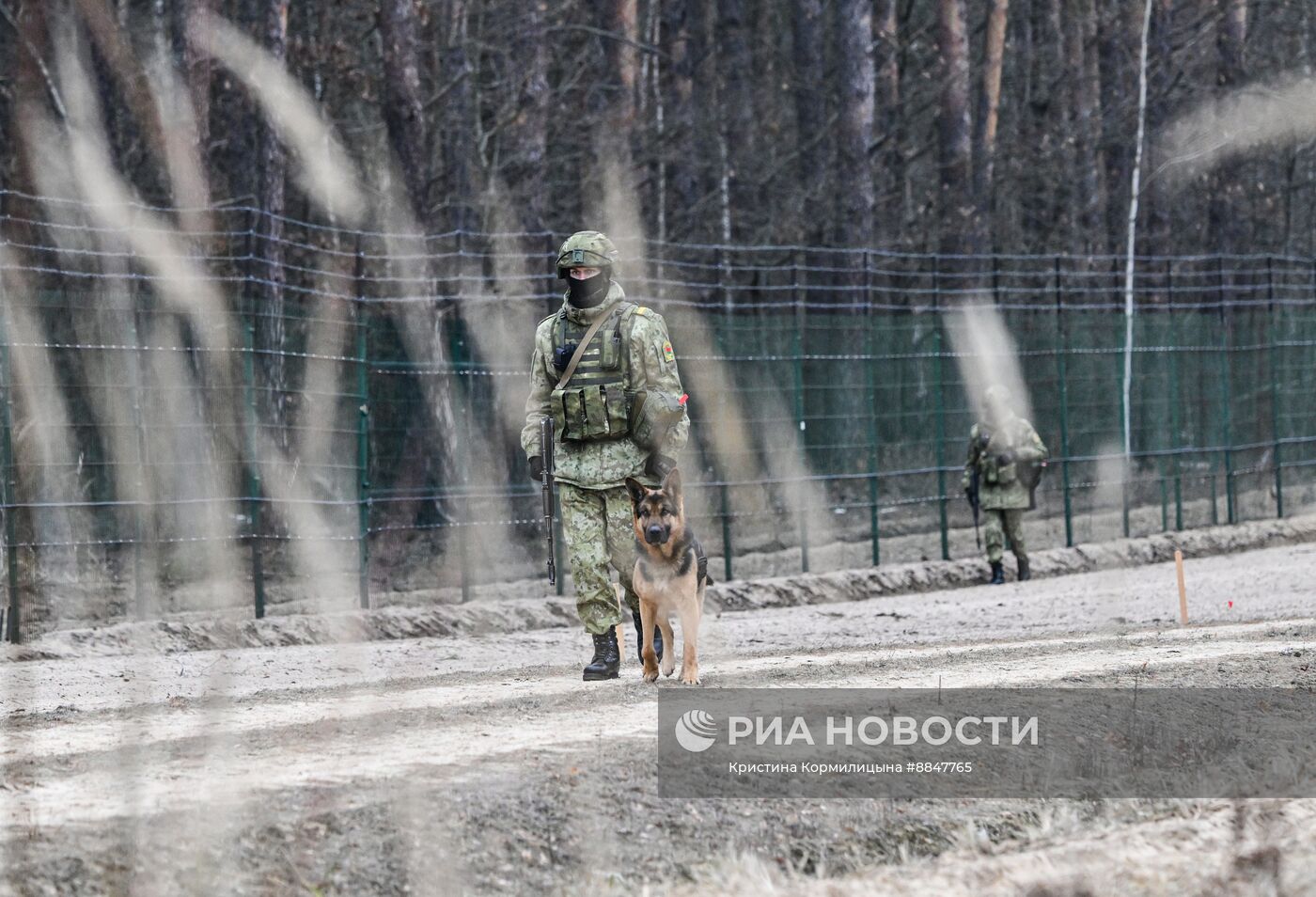 Обстановка на белорусско-украинской границе