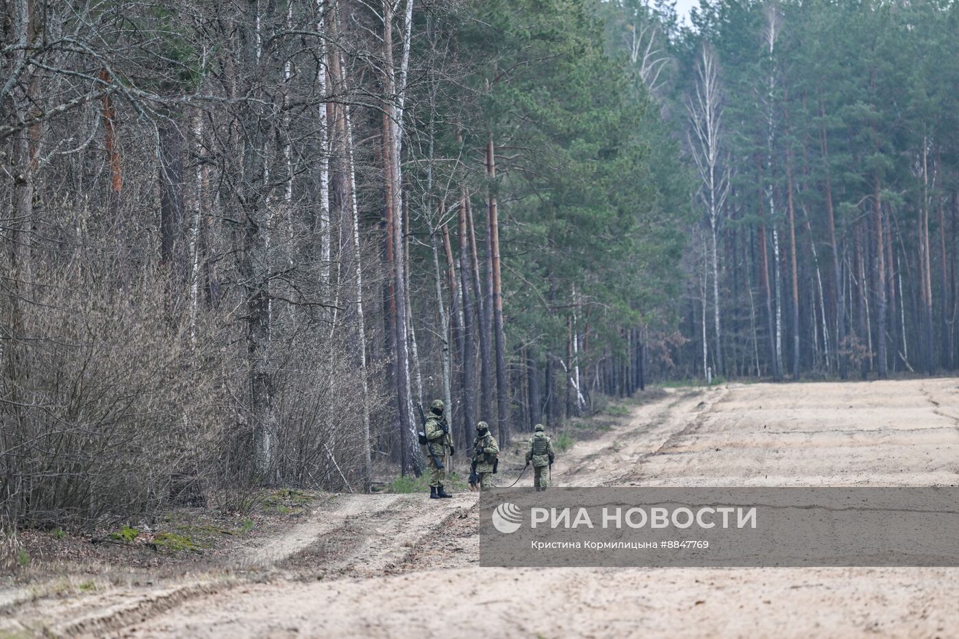 Обстановка на белорусско-украинской границе