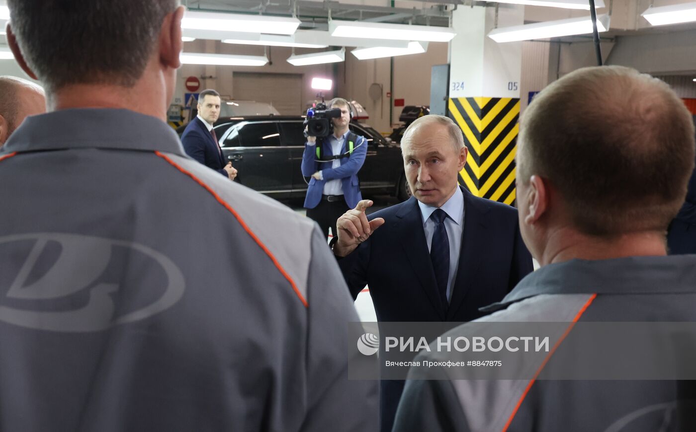 Рабочая поездка президента Владимира Путина в Приволжский федеральный округ