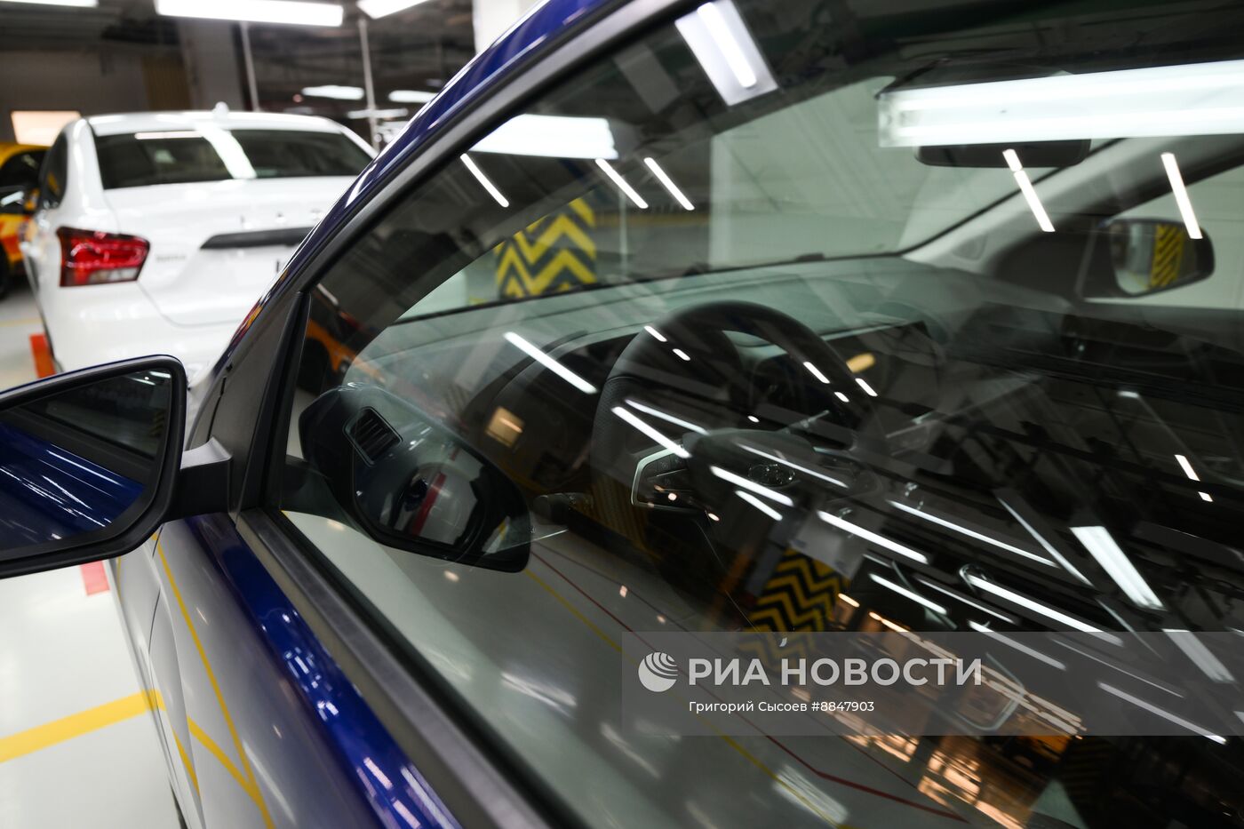 Завод российского автопроизводителя "АвтоВАЗ" в Тольятти