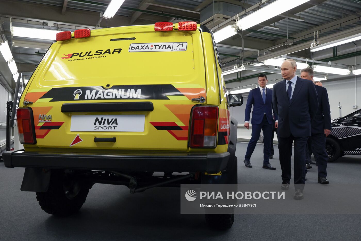 Рабочая поездка президента Владимира Путина в Приволжский федеральный округ