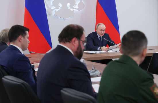 Рабочая поездка президента Владимира Путина в Приволжский федеральный округ