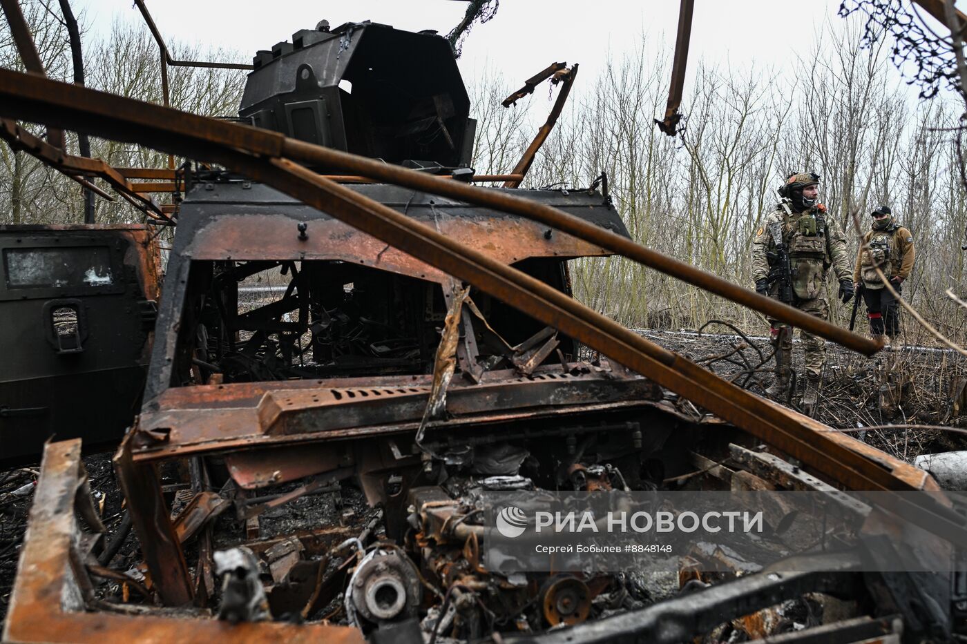 Военнослужащие батальонной тактической группы (БТГР) "Каштана" спецназа "Ахмат" 