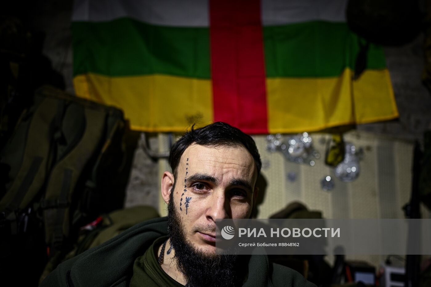 Военнослужащие батальонной тактической группы (БТГР) "Каштана" спецназа "Ахмат"