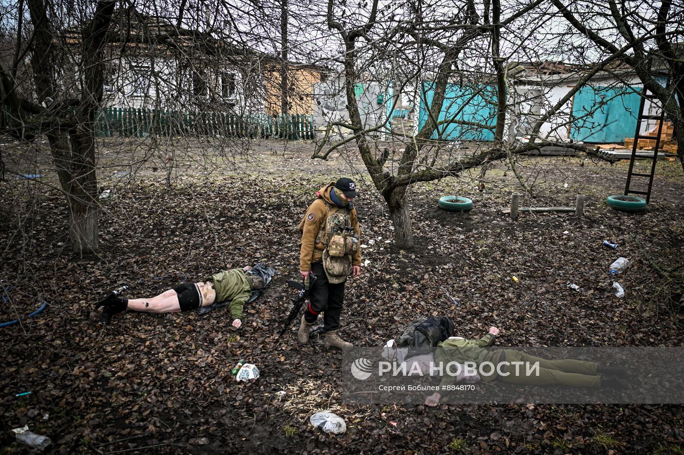 Военнослужащие батальонной тактической группы (БТГР) "Каштана" спецназа "Ахмат"