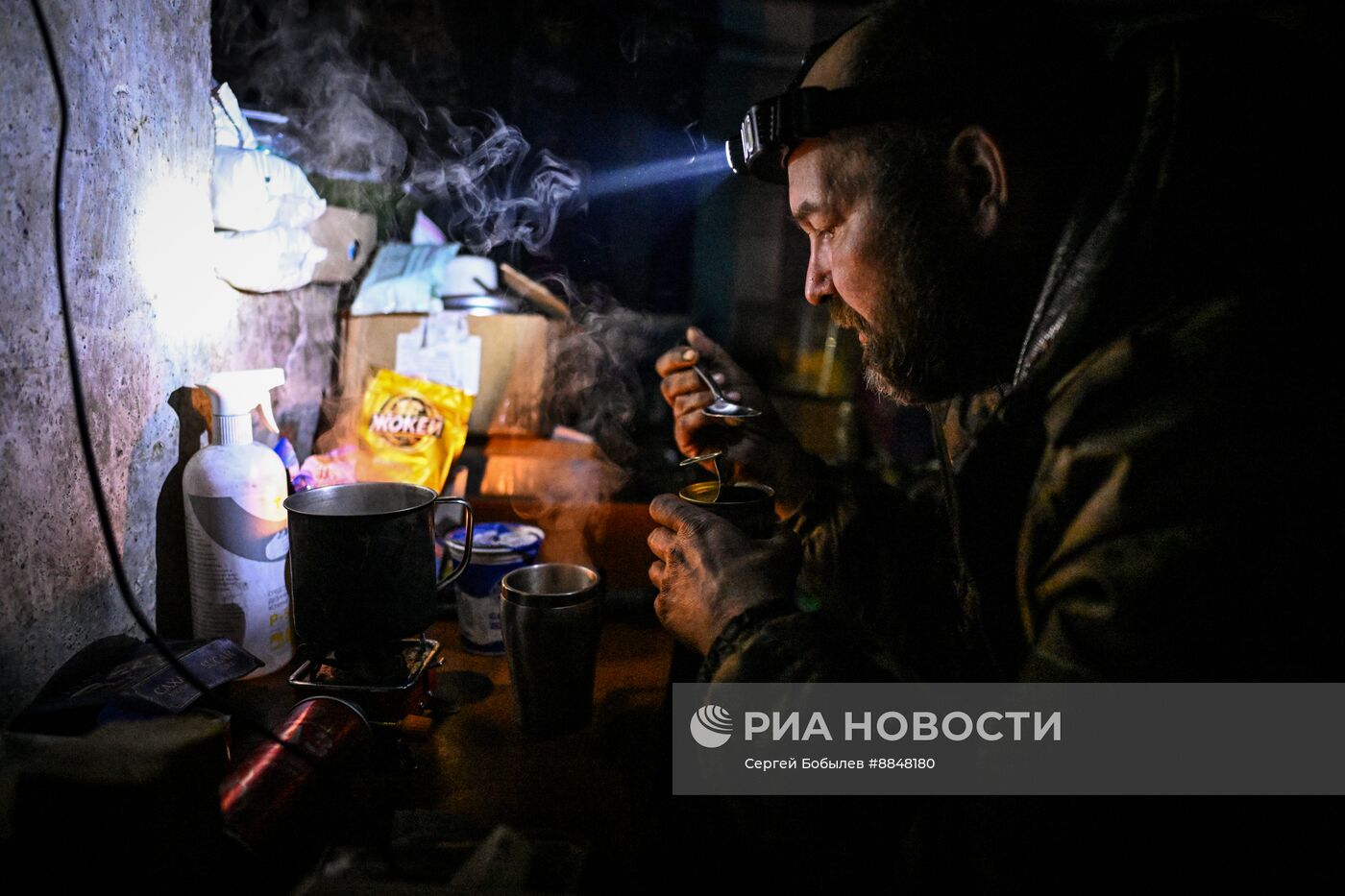 Военнослужащие батальонной тактической группы (БТГР) "Каштана" спецназа "Ахмат"