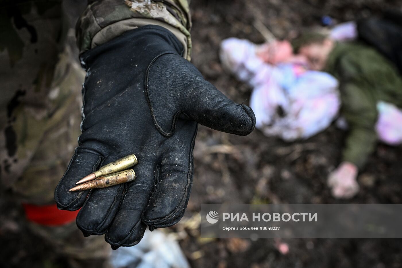 Военнослужащие батальонной тактической группы (БТГР) "Каштана" спецназа "Ахмат" 