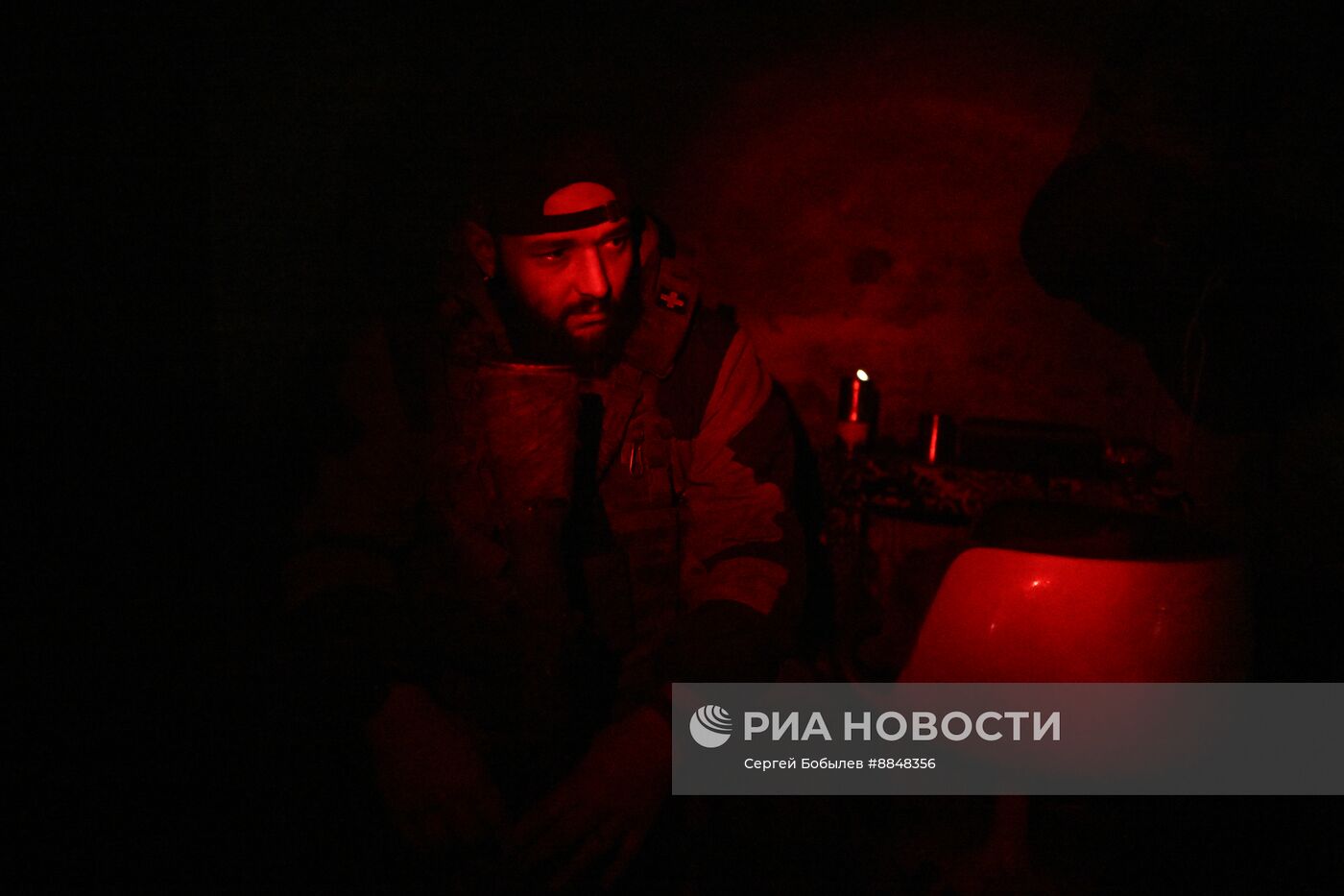 Военнослужащие батальонной тактической группы (БТГР) "Каштана" спецназа "Ахмат"