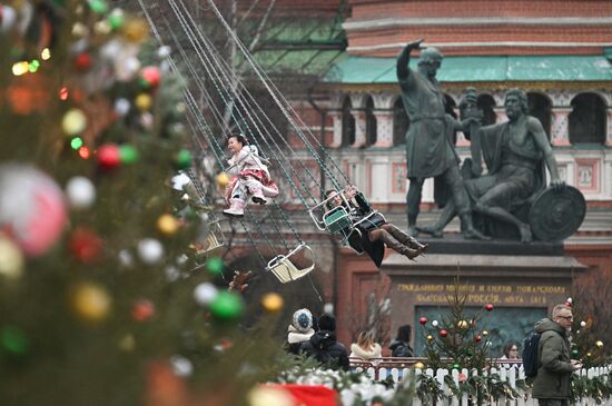 Теплая погода в Москве