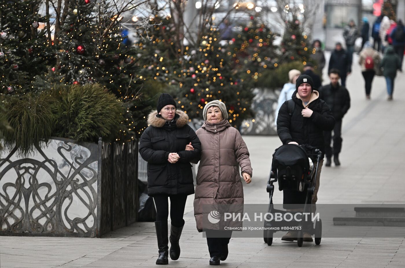 Теплая погода в Москве