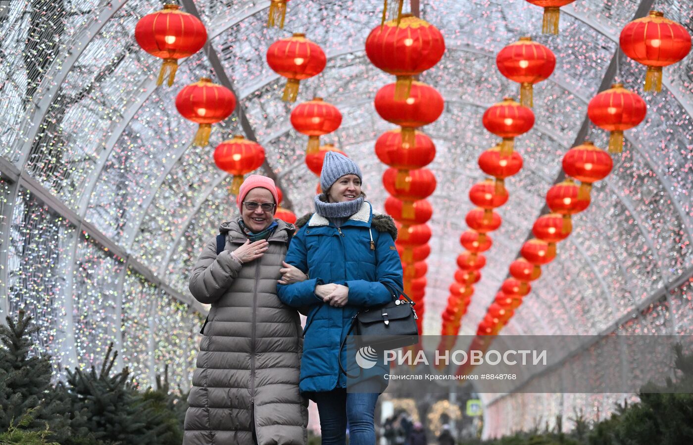 Теплая погода в Москве