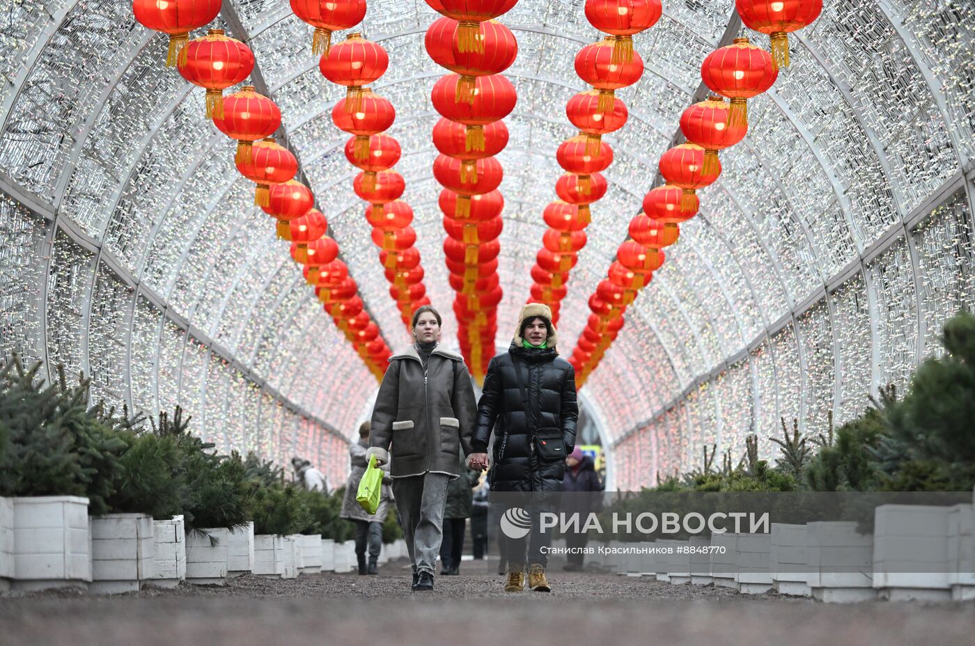 Теплая погода в Москве