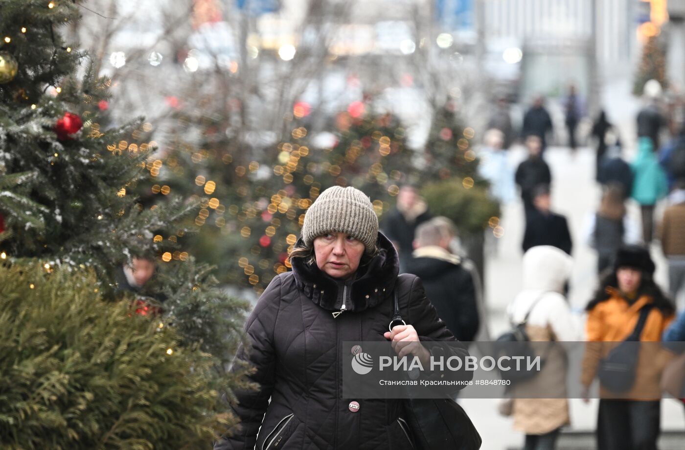 Теплая погода в Москве