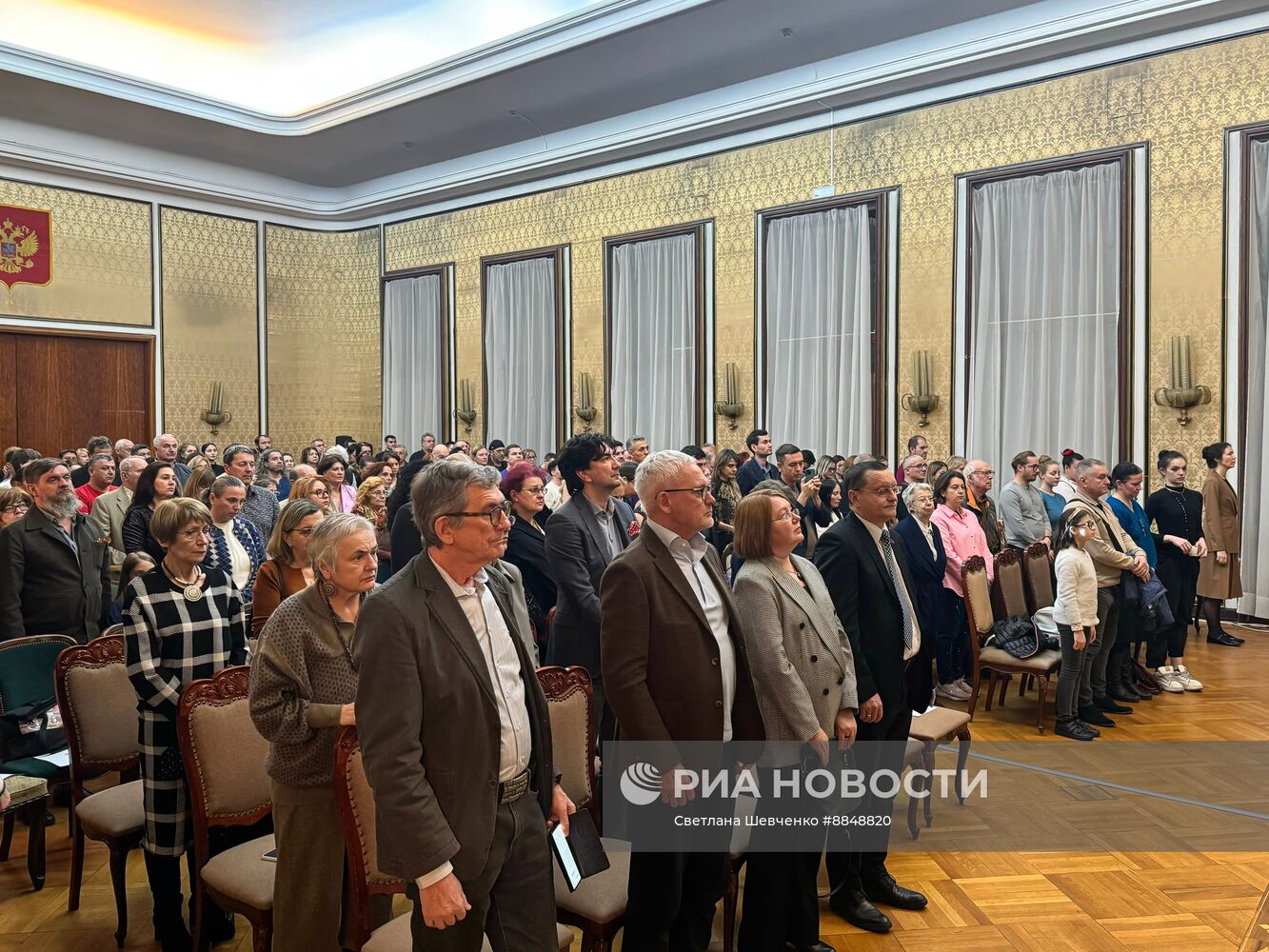 Показ фильма "Коридор бессмертия" в посольстве РФ в Румынии в честь 81-й годовщины полного снятия блокады Ленинграда