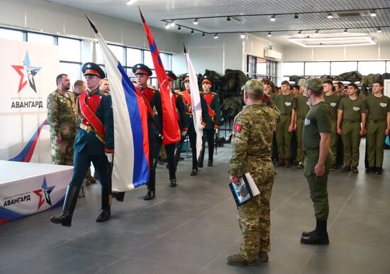 Военно-патриотические сборы школьников